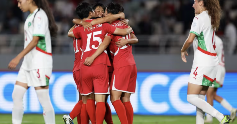 المنتخب النسائي الكوري الشمالي تحت 17 عاما يفوز على نظيره المغربي 